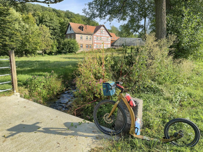 Wassermühle am Vulkanradweg